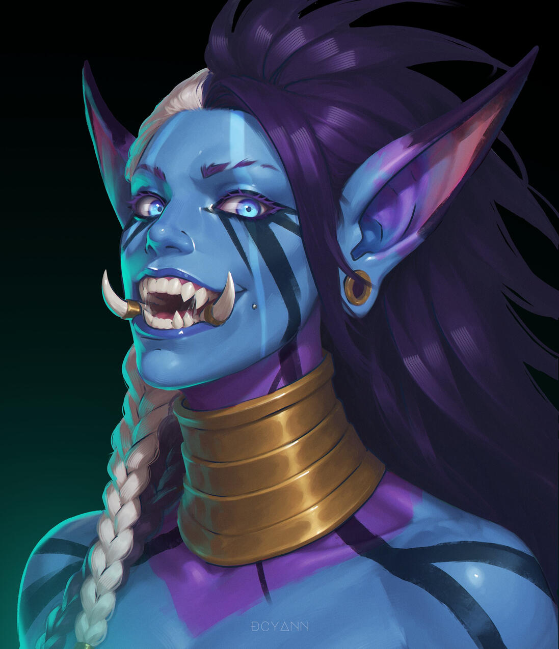 Fantasy troll creature illustration